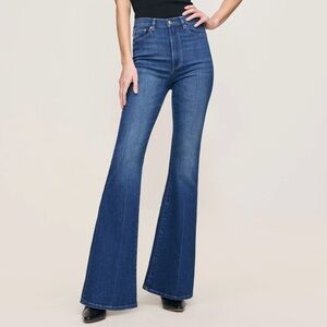 DL1961 Dark Blue Flare Jeans